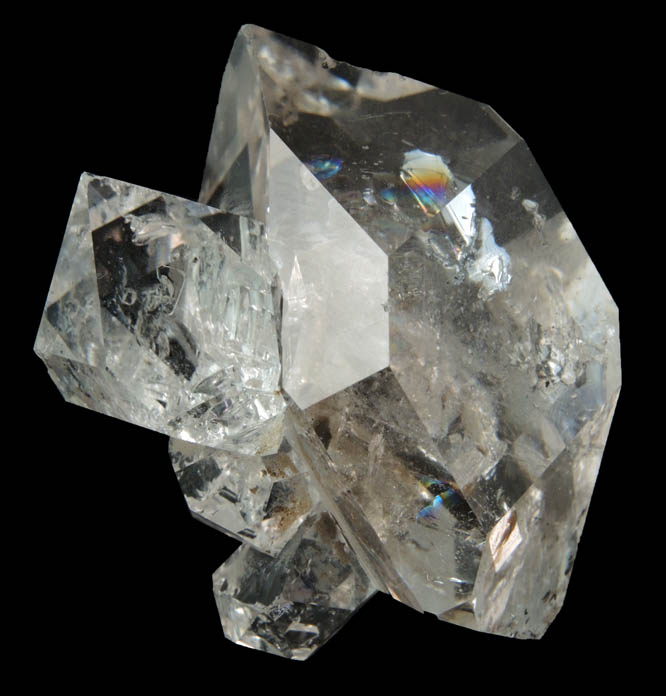 Quartz var. Herkimer Diamond from Hickory Hill Diamond Diggings, Fonda, Montgomery County, New York