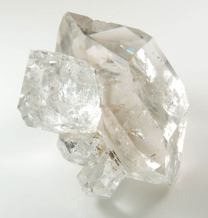 Quartz var. Herkimer Diamond from Hickory Hill Diamond Diggings, Fonda, Montgomery County, New York