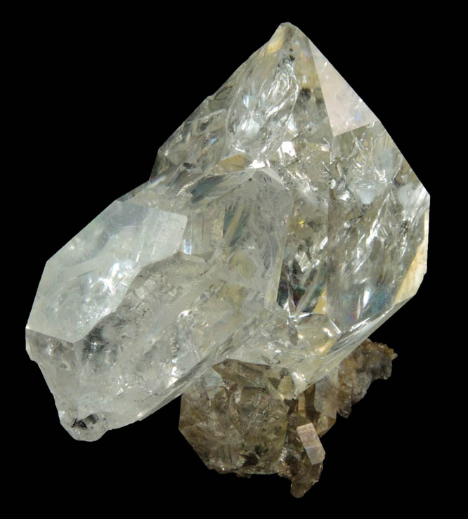 Quartz var. Herkimer Diamond from Hickory Hill Diamond Diggings, Fonda, Montgomery County, New York