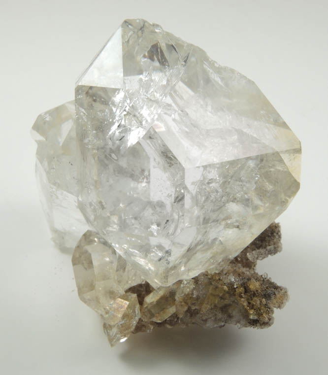 Quartz var. Herkimer Diamond from Hickory Hill Diamond Diggings, Fonda, Montgomery County, New York