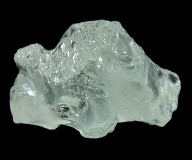 Beryl var. Aquamarine (etched crystal) from Minas Gerais, Brazil