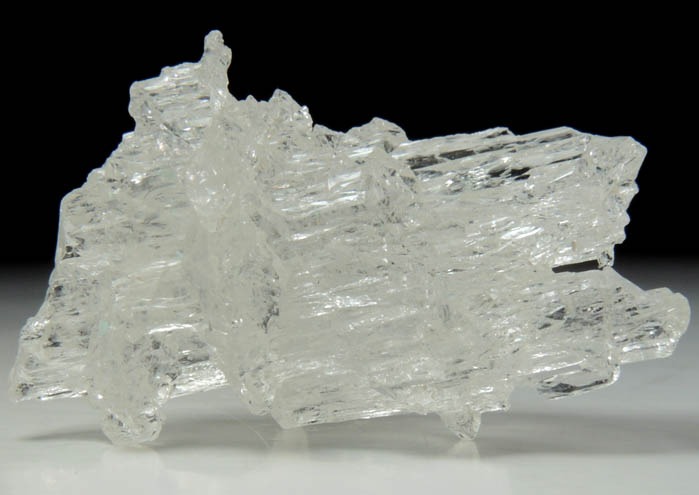 Beryl var. Morganite (etched crystal) from Himalaya Mine, Mesa Grande District, San Diego County, California