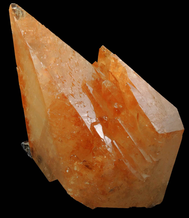 Calcite with minor Sphalerite from Elmwood Mine, Carthage, Smith County, Tennessee