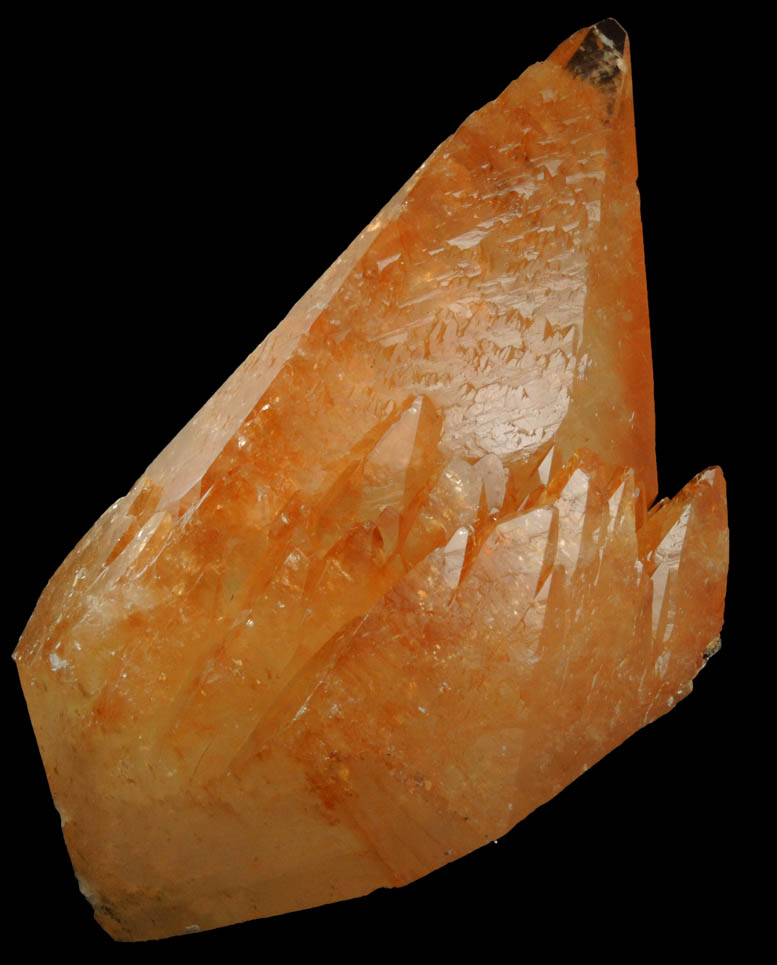 Calcite with minor Sphalerite from Elmwood Mine, Carthage, Smith County, Tennessee