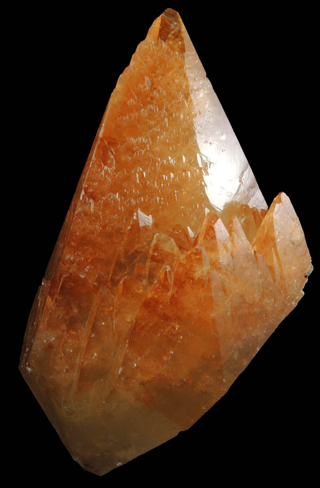 Calcite with minor Sphalerite from Elmwood Mine, Carthage, Smith County, Tennessee