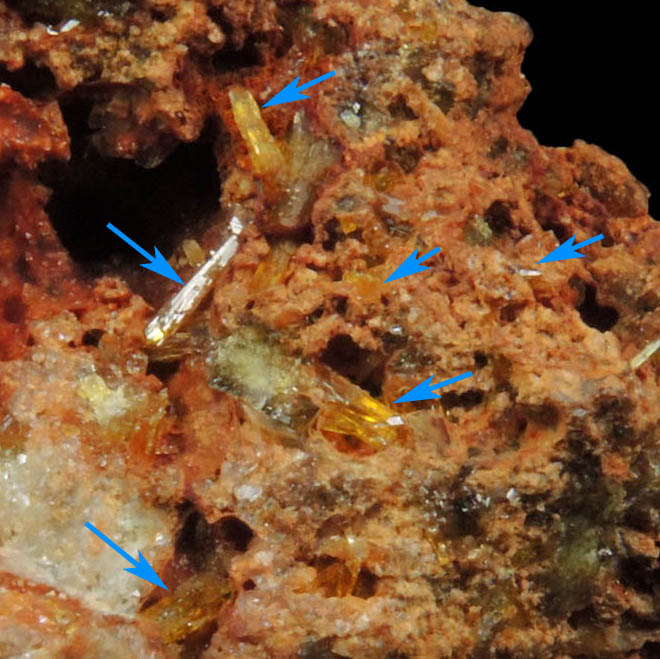 Legrandite from Mina Ojuela, Mapimi, Durango, Mexico