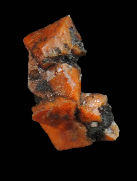 Wulfenite from Padre Kino Mine, Trigo Mountains, La Paz County, Arizona