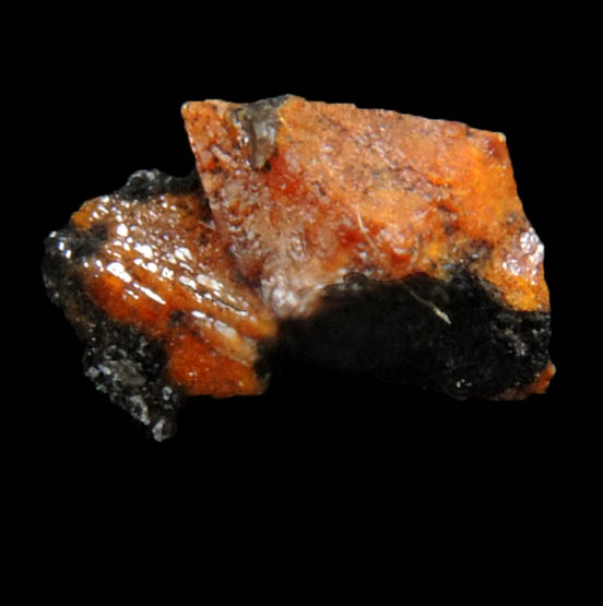 Wulfenite from Padre Kino Mine, Trigo Mountains, La Paz County, Arizona