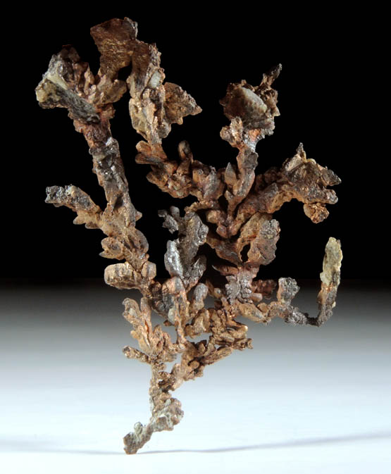 Copper (naturally crystallized native copper) from Central Mine, Keweenaw Peninsula Copper District, Michigan