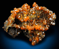 Wulfenite with Mimetite from Sierra de Los Lamentos, Chihuahua, Mexico