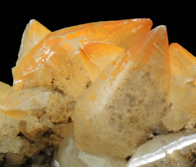 Calcite with Dolomite from Mina La Cuerre, Rionansa, La Florida, Sierra de Arnero, Cantabria, Spain
