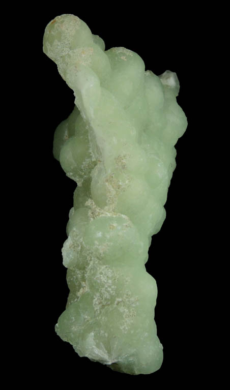 Prehnite with Calcite from O and G Industries Southbury Quarry, Southbury, New Haven County, Connecticut