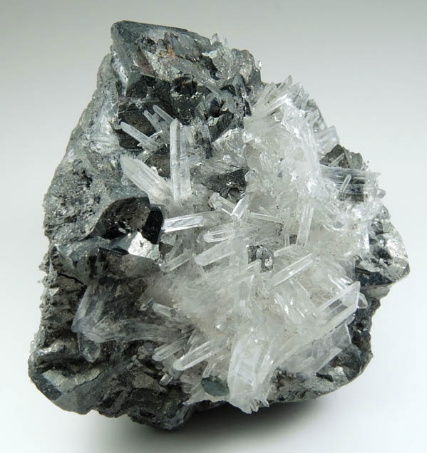 Quartz on Tetrahedrite from Sweet Home Mine, Buckskin Gulch, Alma District, Park County, Colorado