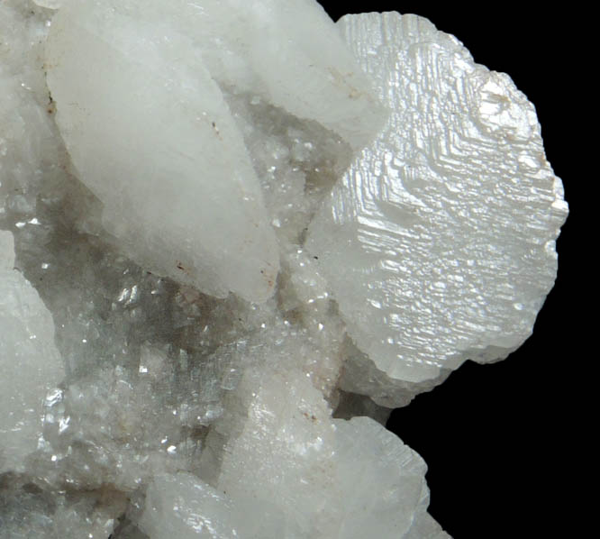 Calcite on Dolomite from Tsumeb Mine, Otavi-Bergland District, Oshikoto, Namibia