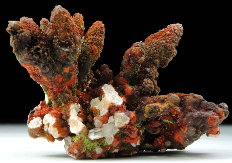 Mimetite with Mottramite coating from Tsumeb Mine, Otavi-Bergland District, Oshikoto, Namibia