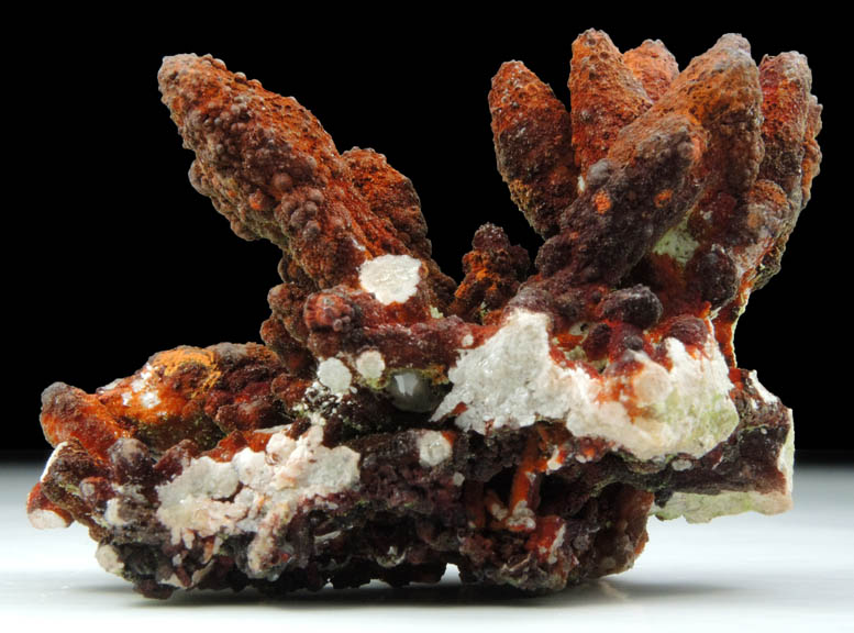 Mimetite with Mottramite coating from Tsumeb Mine, Otavi-Bergland District, Oshikoto, Namibia