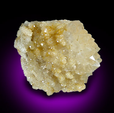 Fluorite on Quartz from Blanchard Mine, Hansonburg District, 8.5 km south of Bingham, Socorro County, New Mexico