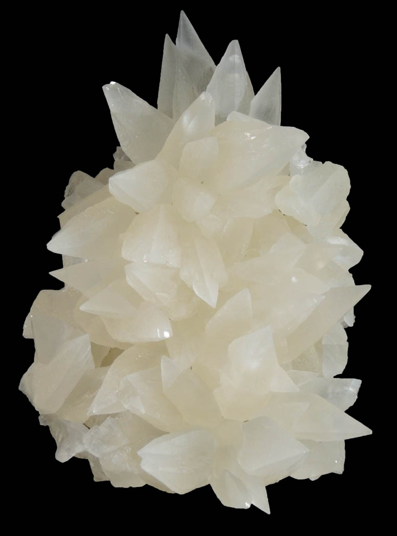 Calcite over Fluorite from Minerva #1 Mine, Cave-in-Rock District, Hardin County, Illinois