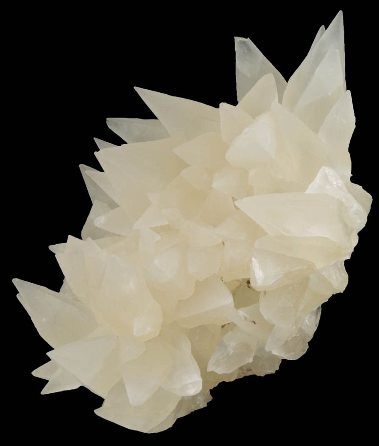 Calcite over Fluorite from Minerva #1 Mine, Cave-in-Rock District, Hardin County, Illinois