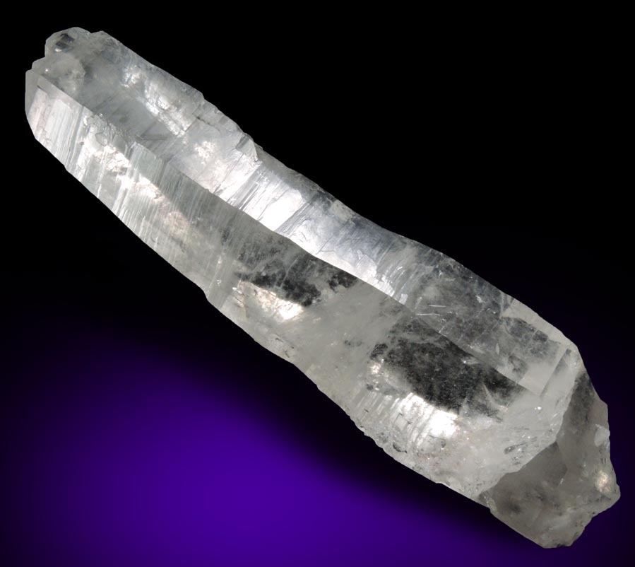 Quartz (Dauphin Law Twinned) from Collier Creek, Mt. Ida, Montgomery County, Arkansas