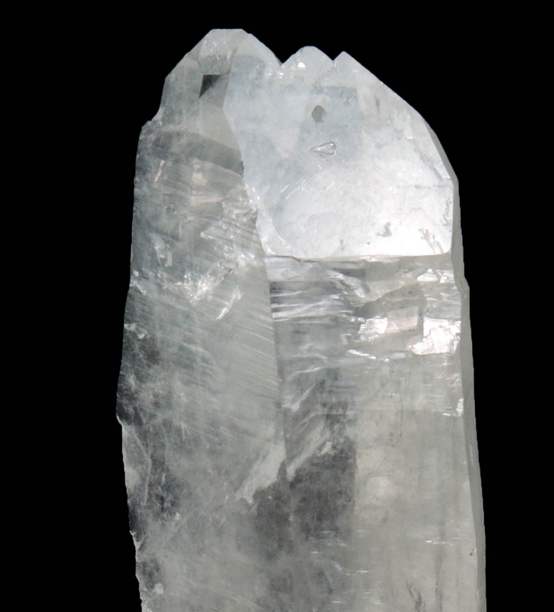 Quartz (Dauphin Law Twinned) from Collier Creek, Mt. Ida, Montgomery County, Arkansas