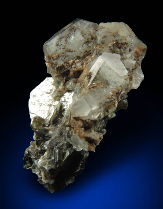 Phenakite with Muscovite from Mount Antero, Chaffee County, Colorado