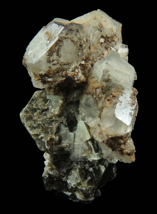 Phenakite with Muscovite from Mount Antero, Chaffee County, Colorado