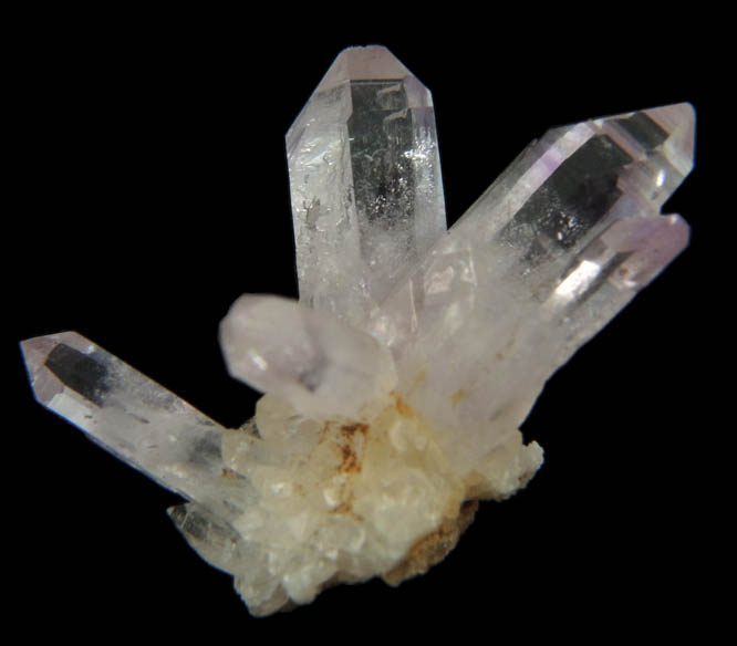 Quartz var. Amethyst Quartz from Piedra Parada, near Las Vigas, Tatatila, Veracruz, Mexico