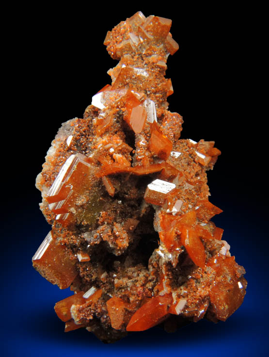 Wulfenite from Red Cloud Mine, Silver District, La Paz County, Arizona