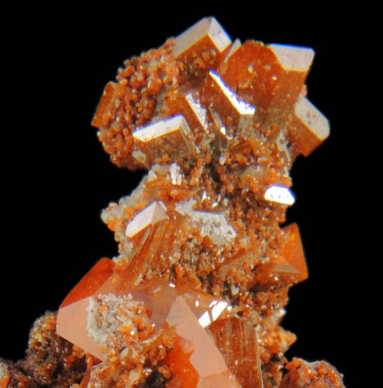 Wulfenite from Red Cloud Mine, Silver District, La Paz County, Arizona