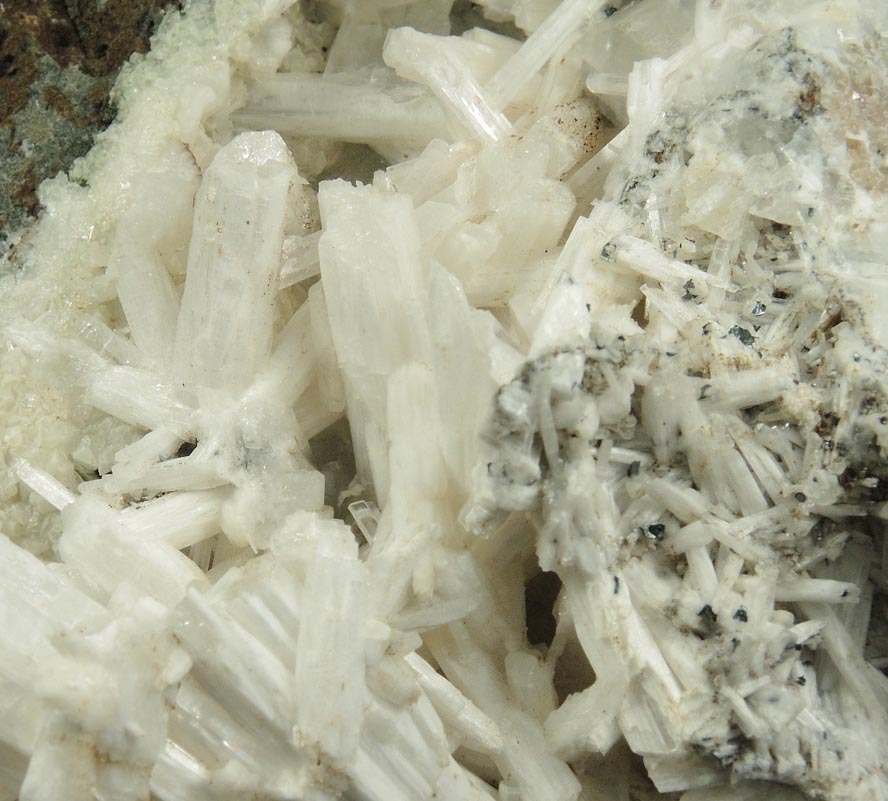 Natrolite over Datolite from Millington Quarry, Bernards Township, Somerset County, New Jersey