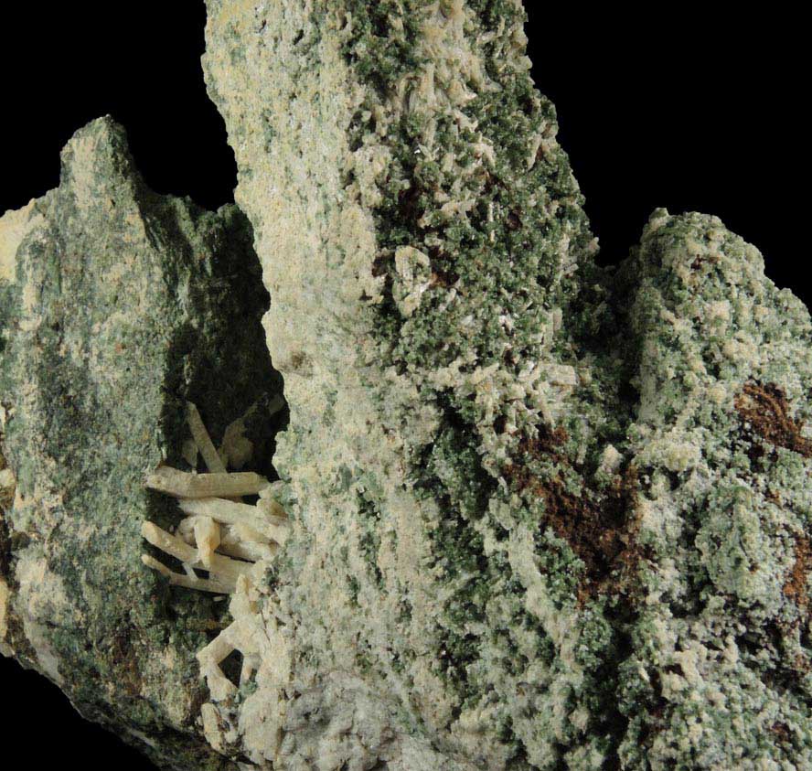 Meionite and Diopside from Berry Ledge, Cornish, York County, Maine