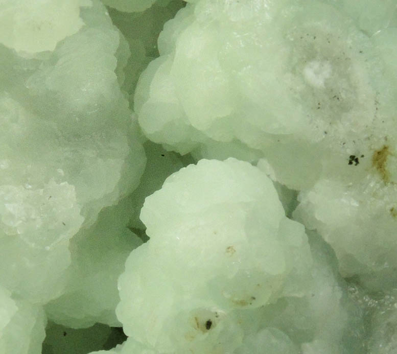Prehnite with minor Goethite from Millington Quarry, Bernards Township, Somerset County, New Jersey