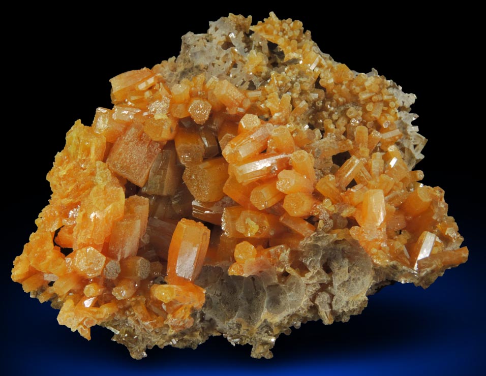 Pyromorphite from Bunker Hill Mine, 9th Level, Jersey Vein, Coeur d'Alene District, Shoshone County, Idaho