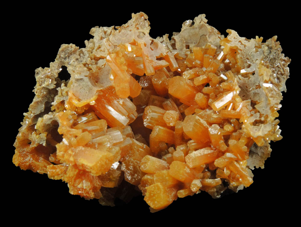 Pyromorphite from Bunker Hill Mine, 9th Level, Jersey Vein, Coeur d'Alene District, Shoshone County, Idaho