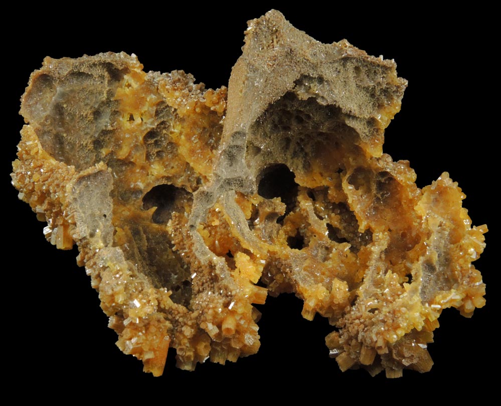 Pyromorphite from Bunker Hill Mine, 9th Level, Jersey Vein, Coeur d'Alene District, Shoshone County, Idaho