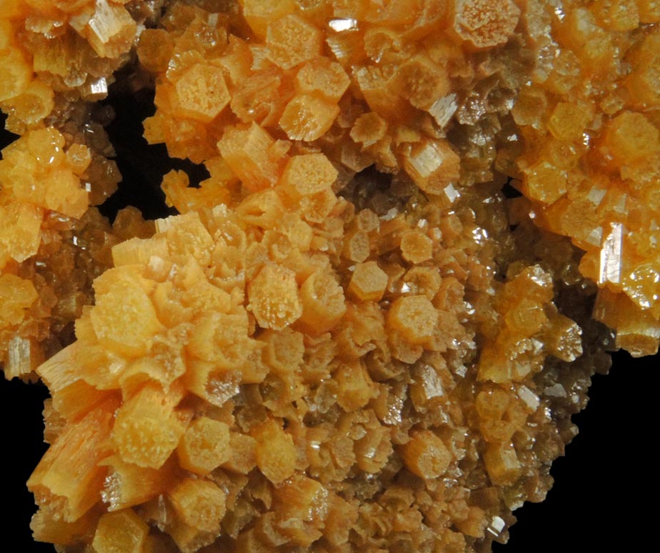 Pyromorphite from Bunker Hill Mine, 9th Level, Jersey Vein, Coeur d'Alene District, Shoshone County, Idaho