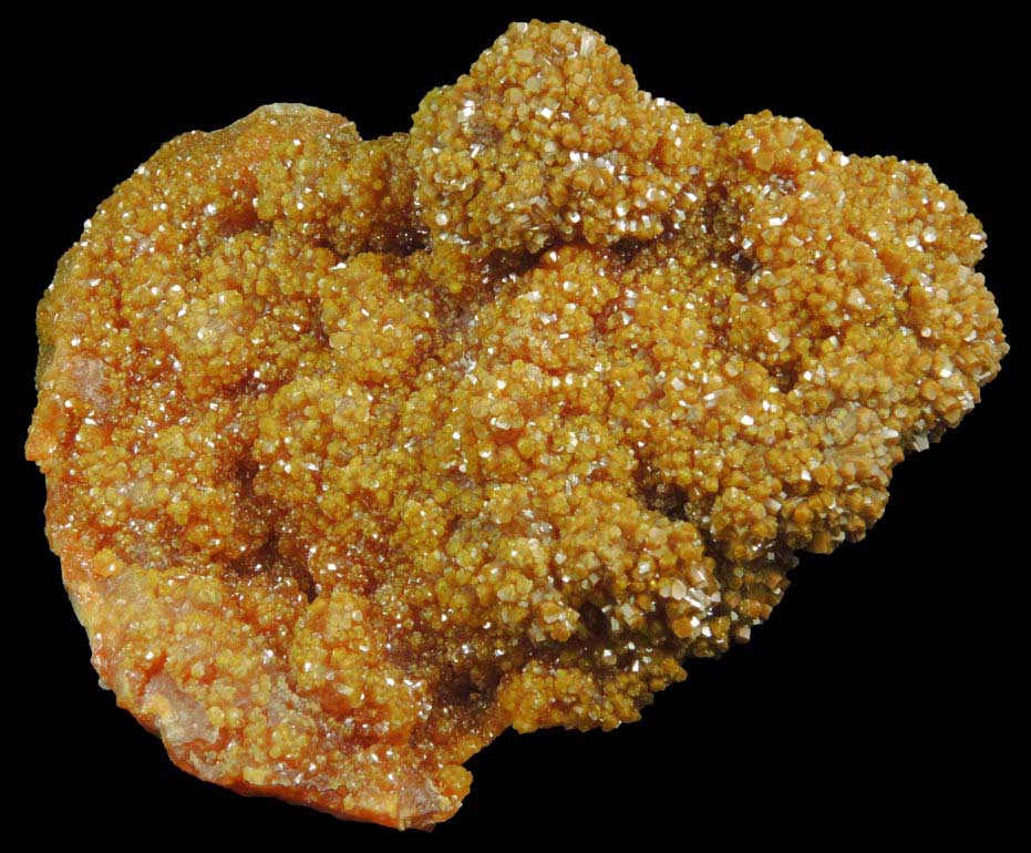 Pyromorphite from Bunker Hill Mine, 9th Level, Jersey Vein, Coeur d'Alene District, Shoshone County, Idaho