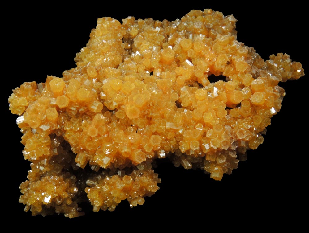 Pyromorphite from Bunker Hill Mine, 9th Level, Jersey Vein, Coeur d'Alene District, Shoshone County, Idaho