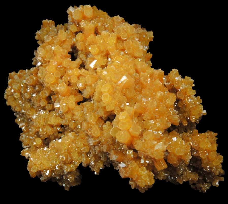 Pyromorphite from Bunker Hill Mine, 9th Level, Jersey Vein, Coeur d'Alene District, Shoshone County, Idaho