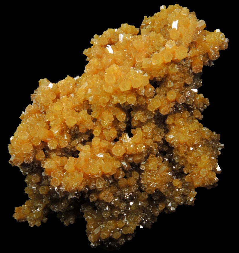 Pyromorphite from Bunker Hill Mine, 9th Level, Jersey Vein, Coeur d'Alene District, Shoshone County, Idaho