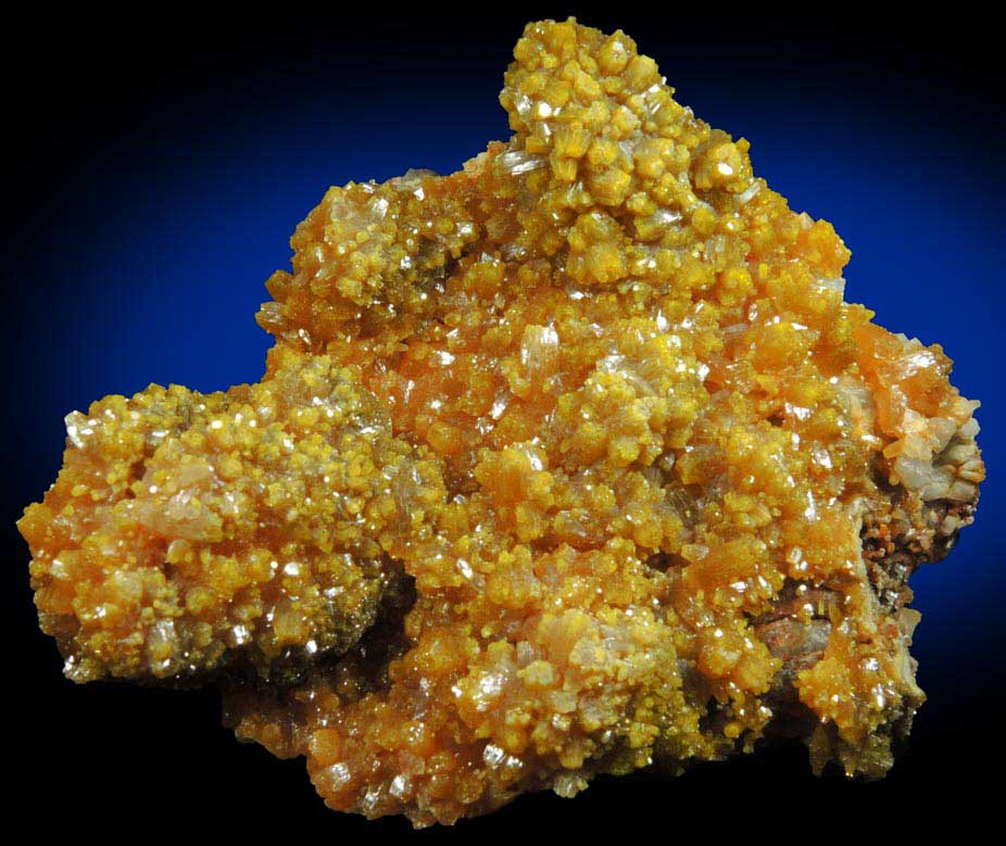 Pyromorphite from Bunker Hill Mine, 9th Level, Jersey Vein, Coeur d'Alene District, Shoshone County, Idaho