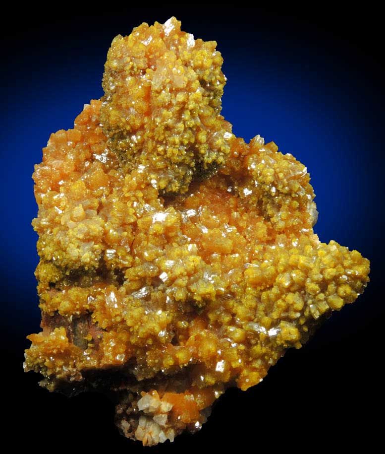 Pyromorphite from Bunker Hill Mine, 9th Level, Jersey Vein, Coeur d'Alene District, Shoshone County, Idaho