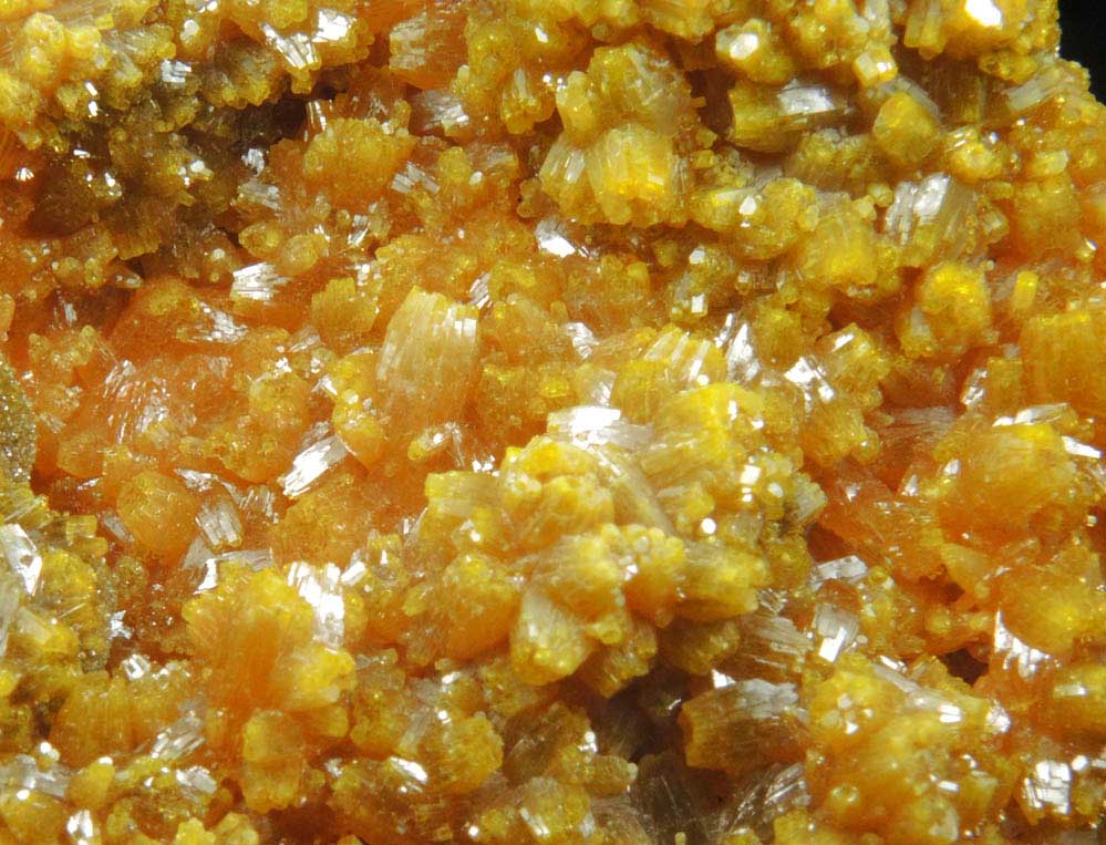 Pyromorphite from Bunker Hill Mine, 9th Level, Jersey Vein, Coeur d'Alene District, Shoshone County, Idaho