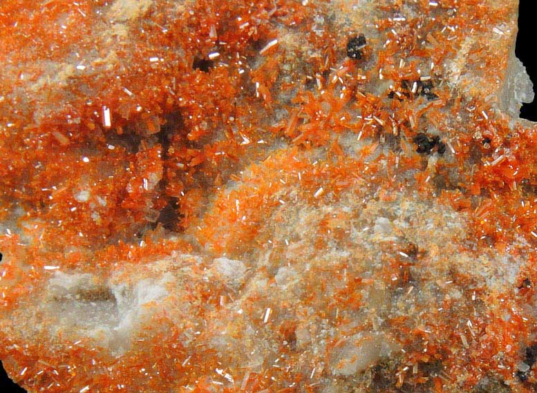 Vanadinite from Mammoth Mine, Tiger District, Pinal County, Arizona