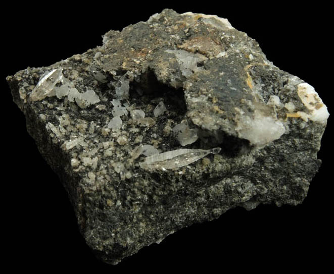 Quartz (Tessin habit) with Magnesite from Becker Quarry, West Willington, Tolland County, Connecticut