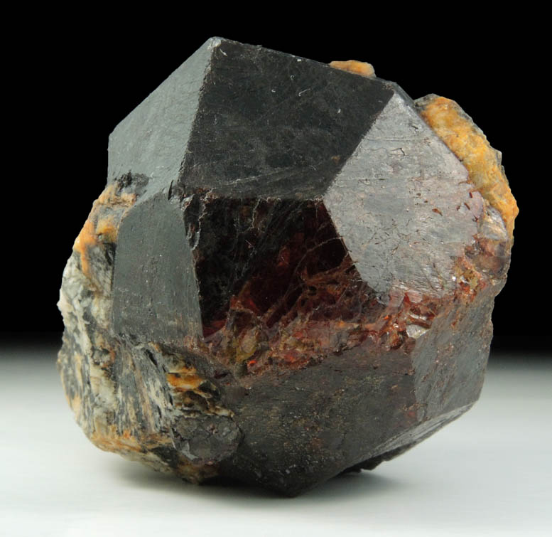 Almandine Garnet from Gilsum exit on Route 10, Keene, Cheshire County, New Hampshire