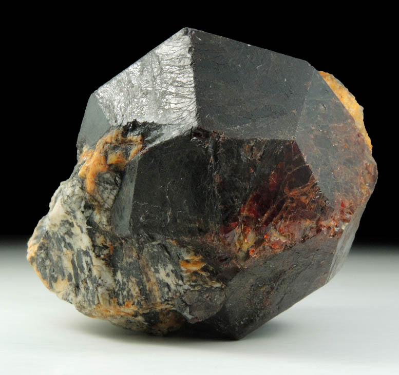 Almandine Garnet from Gilsum exit on Route 10, Keene, Cheshire County, New Hampshire