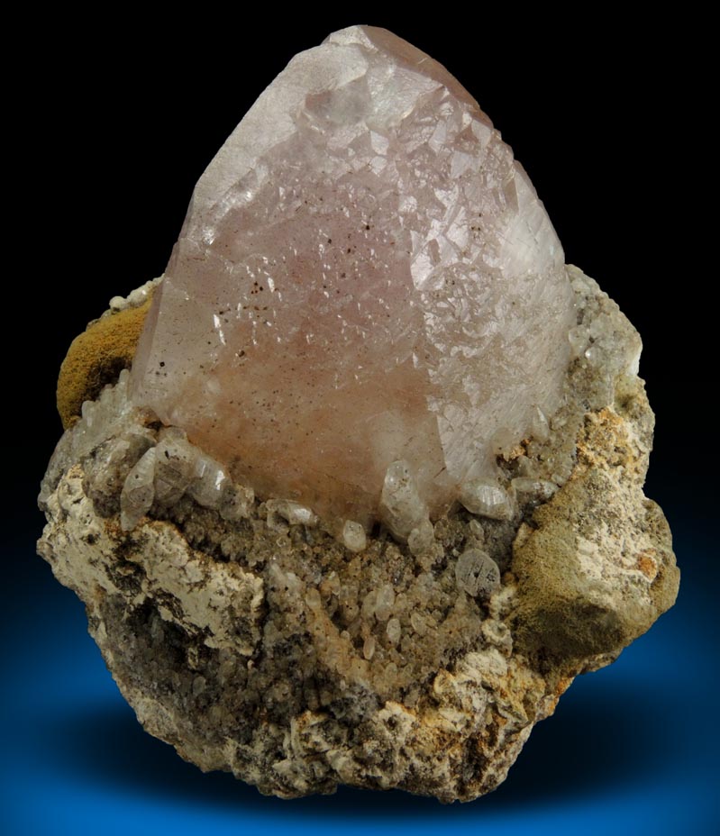 Calcite (best of find) from Interstate 290 and Interstate 495 interchange, Marlborough, Middlesex County, Massachusetts