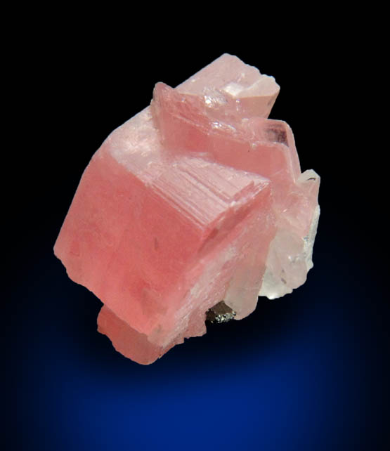 Rhodochrosite with Quartz from Silverton District, San Juan County, Colorado